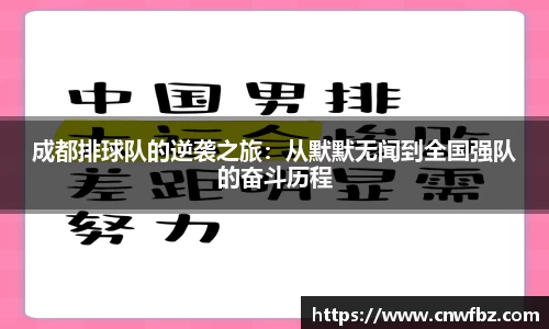 成都排球队的逆袭之旅：从默默无闻到全国强队的奋斗历程